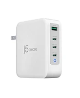 j5create 130W GaN Usb-c 4-Port Charger, JUP43130