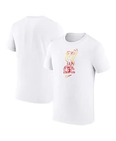 Nike Men's White Liverpool Crest T-Shirt