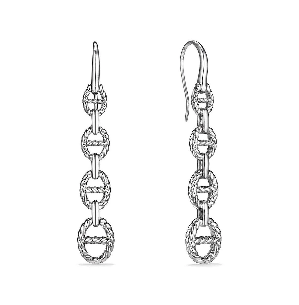 Judith Ripka Vienna Graduated Link Drop Earrings