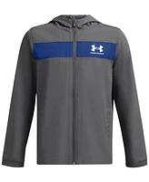 Under Armour Big Boys Sportstyle Full-Zip Hooded Windbreaker