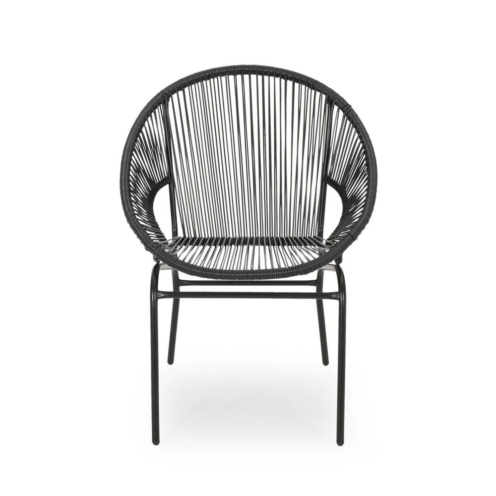 Streamdale Furniture Modern Outdoor Woven Rattan Chair Set Style and Comfort for Your Patio