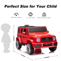 Streamdale Furniture Licensed Mercedes-Benz G63 Kids' Ride-On Car with Remote Control