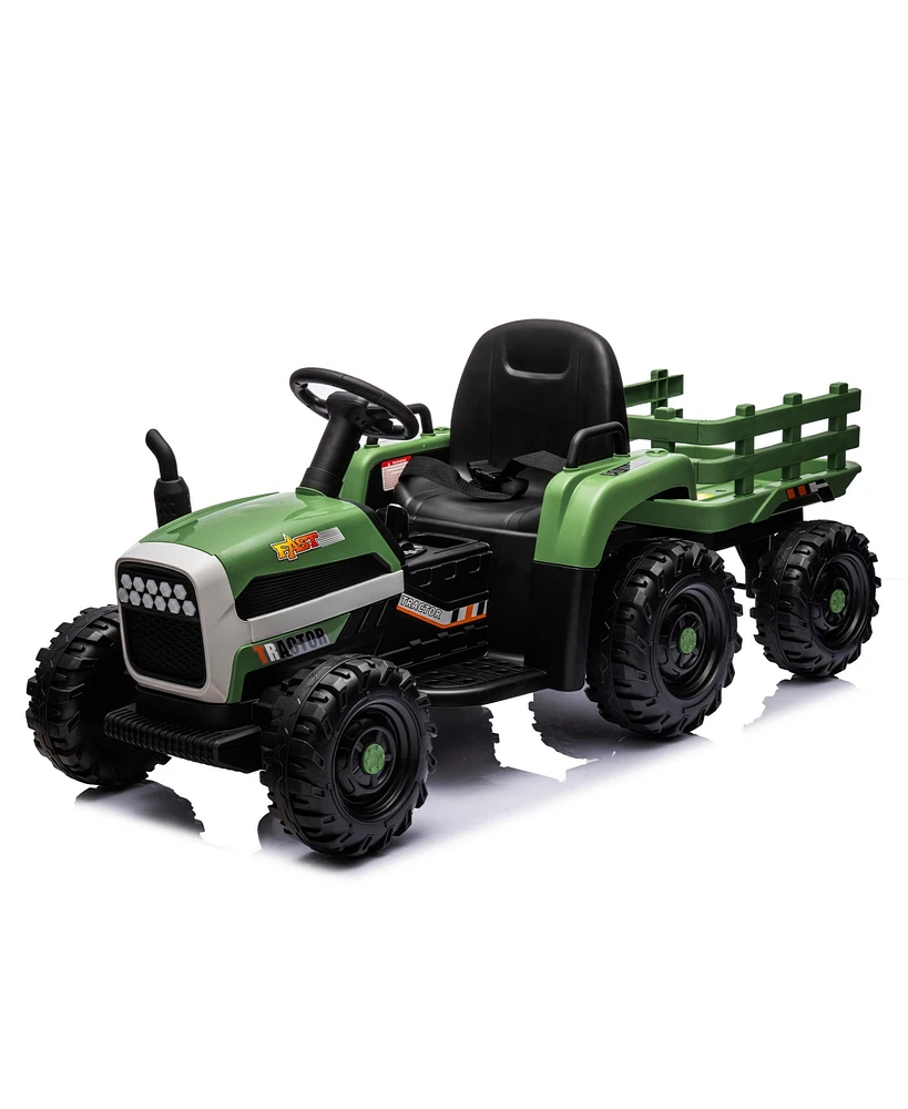 Streamdale Furniture Realistic Farm Vehicle Ride-On with Remote Control for Kids (3-6 Years)