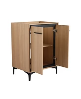 Simplie Fun Modern Bathroom Cabinet Upscale Style, Ample Storage, Easy Assembly