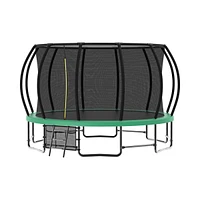 Simplie Fun Safe & Reliable 15 Ft Trampoline with Net & Ladder