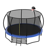 Streamdale Furniture Safe and Durable 14FT Trampoline with Enclosure, Ladder, Storage Bag