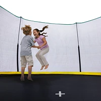 Streamdale Furniture 4-Leg Outdoor Trampoline with Rust-Resistant Steel Frame for Durability