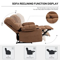 Streamdale Furniture Massage Recliner Chair Sofa with Heating Vibration