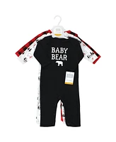 Hudson Baby Boys Unisex Cotton Coveralls