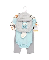 Hudson Baby Infant Boy Cotton Layette Set