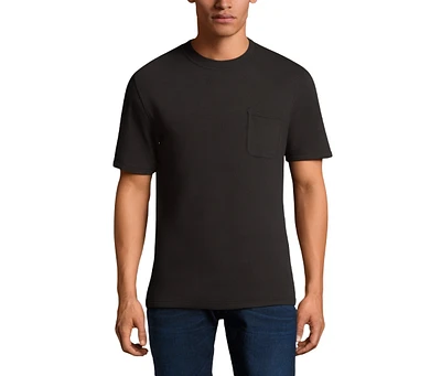 KingSize Big & Tall Shrink-Less Lightweight Longer-Length Crewneck Pocket T-Shirt