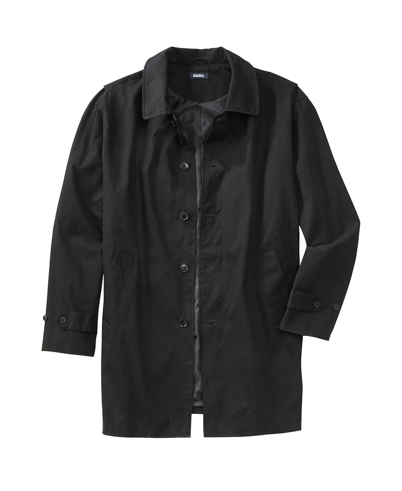 KingSize Big & Tall Water-Resistant Trench Coat