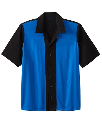 KingSize Big & Tall Colorblock Camp Shirt