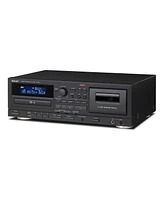 Teac Ad-850-se Cassette Deck and Cd Player with Microphone Input and Digital Recording Capability