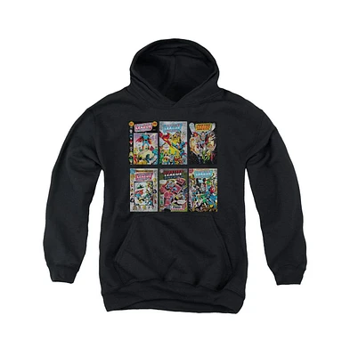 Dc Comics Boys Youth Covers Pull Over Hoodie / Hooded Sweatshirt