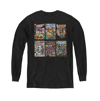 Dc Comics Boys Youth Covers Long Sleeve Sweatshirts