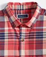 Club Room Men's Plaid Cotton Shirt, Created for Macy's