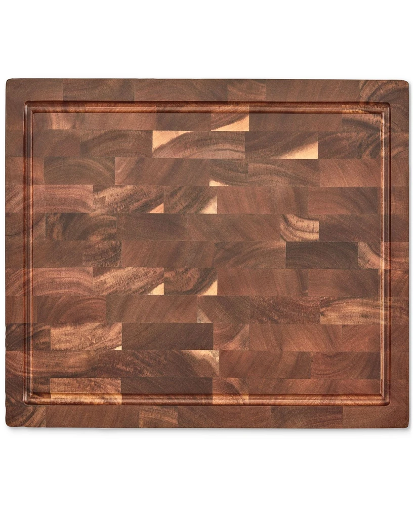 Cuisinart 17" Reversible End-Grain Acacia Cutting Board