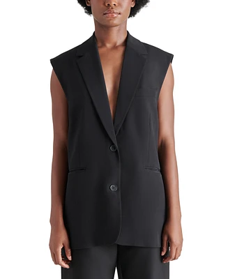 Steve Madden Women's Ashton Sleeveless Single-Breasted Vest