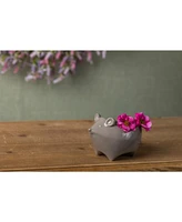 Slickblue Ceramic Mouse Planter (Set of 4)