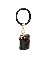 Mkf Collection Jordyn Bracelet Keychain with a Credit Card Holder By Mia K