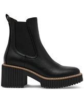 Dv Dolce Vita Women's Darcel Lug Sole Platform Chelsea Booties