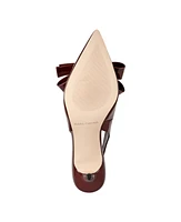 Marc Fisher Women's Allon Bow Slingback Pumps
