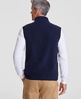 Club Room Men's Solid Fleece Vest, Created for Macy's