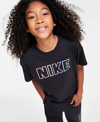 Nike Big Girls Sportswear Essential Crewneck T-Shirt