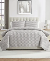 Vcny Home Diamond 3-Piece Quilt Set