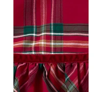 Carter's Baby Girls Plaid Sateen Holiday Dress