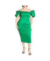 City Chic Women's Elyse Dress