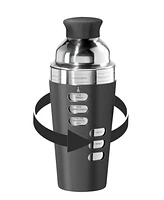 Oggi Dial a Drink 23oz Stainless Steel Cocktail Shaker