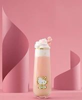 JoyJolt Hello Kitty Stay Gold Stemless Flutes, Set of 4