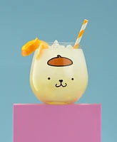 JoyJolt Hello Kitty and Friends Hello Sippy Stemless Drinking Glasses, Set of 4