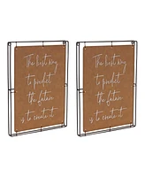 Slickblue Create The Future Wall Frame (Set of 2)