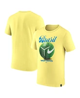 Nike Men's Yellow Brazil National Team Home Field T-Shirt