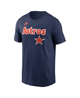 Nike Men's Craig Biggio Navy Houston Astros Cooperstown Collection Fuse Name Number T-Shirt