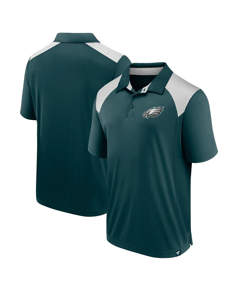 Fanatics Men's Midnight Green Philadelphia Eagles Primary Polo Shirt