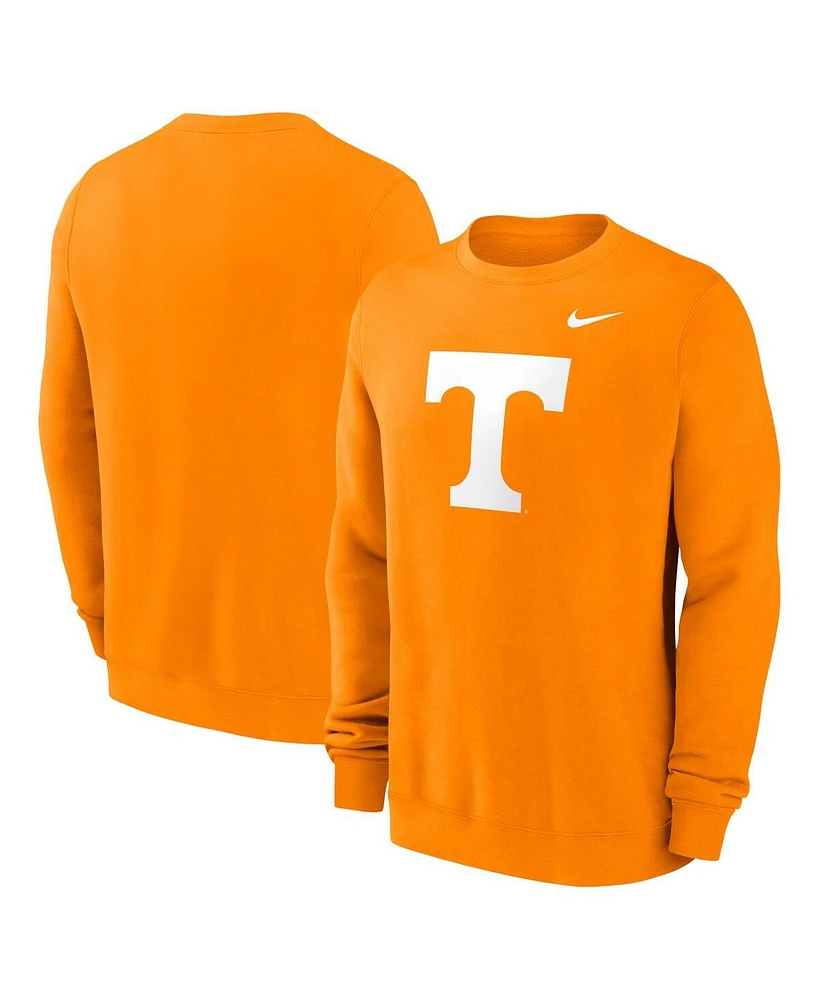 Nike Men's Tennessee Orange Volunteers Primetime Evergreen Fleece Pullover Sweatshirt