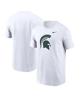 Nike Men's White Michigan State Spartans Primetime Evergreen Logo T-Shirt