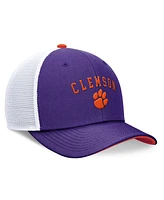 Nike Men's Purple Clemson Tigers Letter Logo Trucker Adjustable Hat