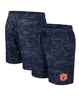 Colosseum Men's Navy Auburn Tigers Ozark Swim Shorts