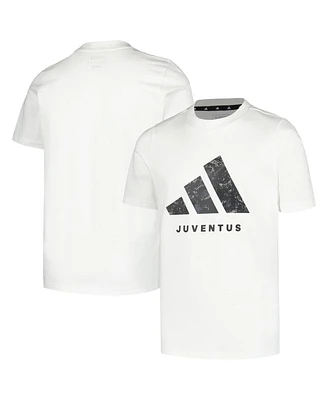 Adidas Big Boys and Girls White Juventus Dna T-Shirt