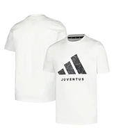 Adidas Big Boys and Girls White Juventus Dna T-Shirt