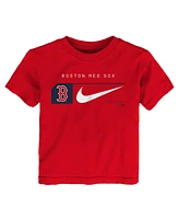 Nike Toddler Boston Red Sox Authentic Collection T-Shirt Shorts Set