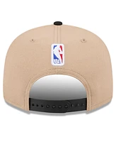 New Era Men's Tan/Black Sacramento Kings 2024 Nba Draft 9FIFTY Snapback Hat