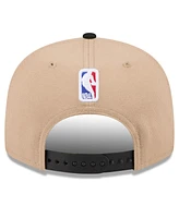 New Era Men's Tan/Black Portland Trail Blazers 2024 Nba Draft 9FIFTY Snapback Hat