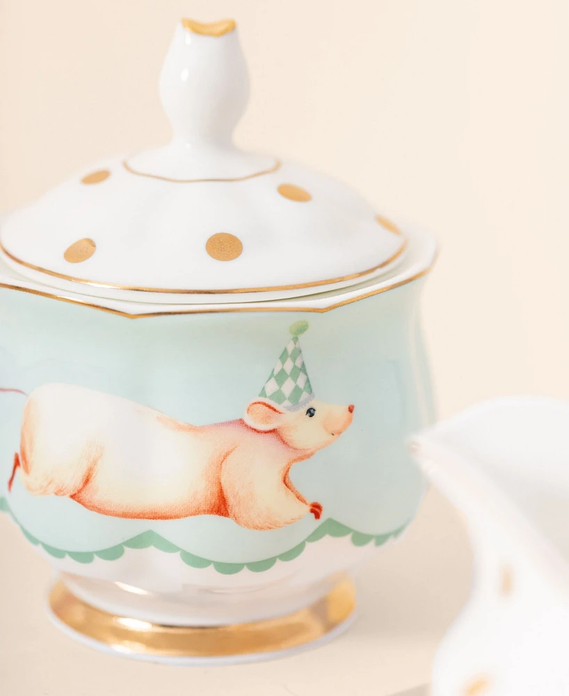 Yvonne Ellen Elephant Milk Jug and Mouse Sugar Pot Set