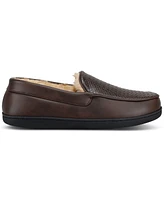 Haggar Men's Basketweave Embossed Venetian Indoor/Outdoor Slipper